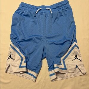 Jordan Drifit Diamond Mesh basketball shorts in University Blue